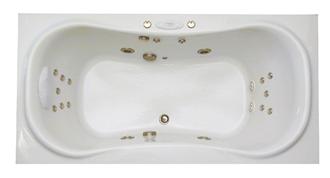 Heavenly 72 Inch Whirlpool, Air, Combination Bathtub