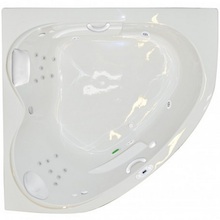 60 Inch Corner Whirlpool, Air, Combination Bathtub