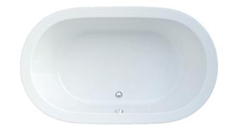 Zen Oval 6644 SD Whirlpool Bathtub Combination Tub and Air Tub